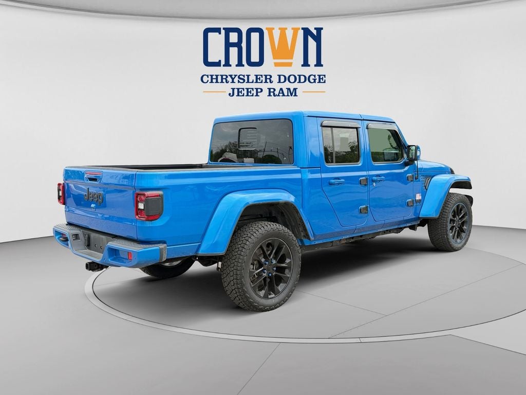 2022 Jeep Gladiator — rear three-quarter view