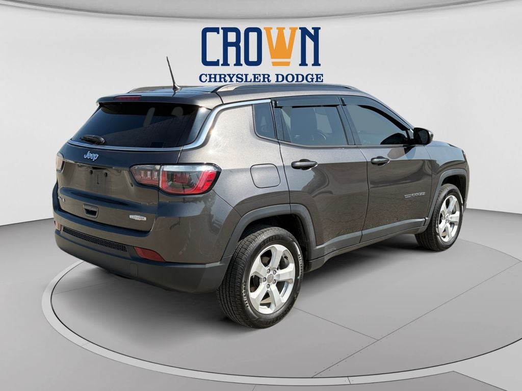 2018 Jeep Compass — rear three-quarter view