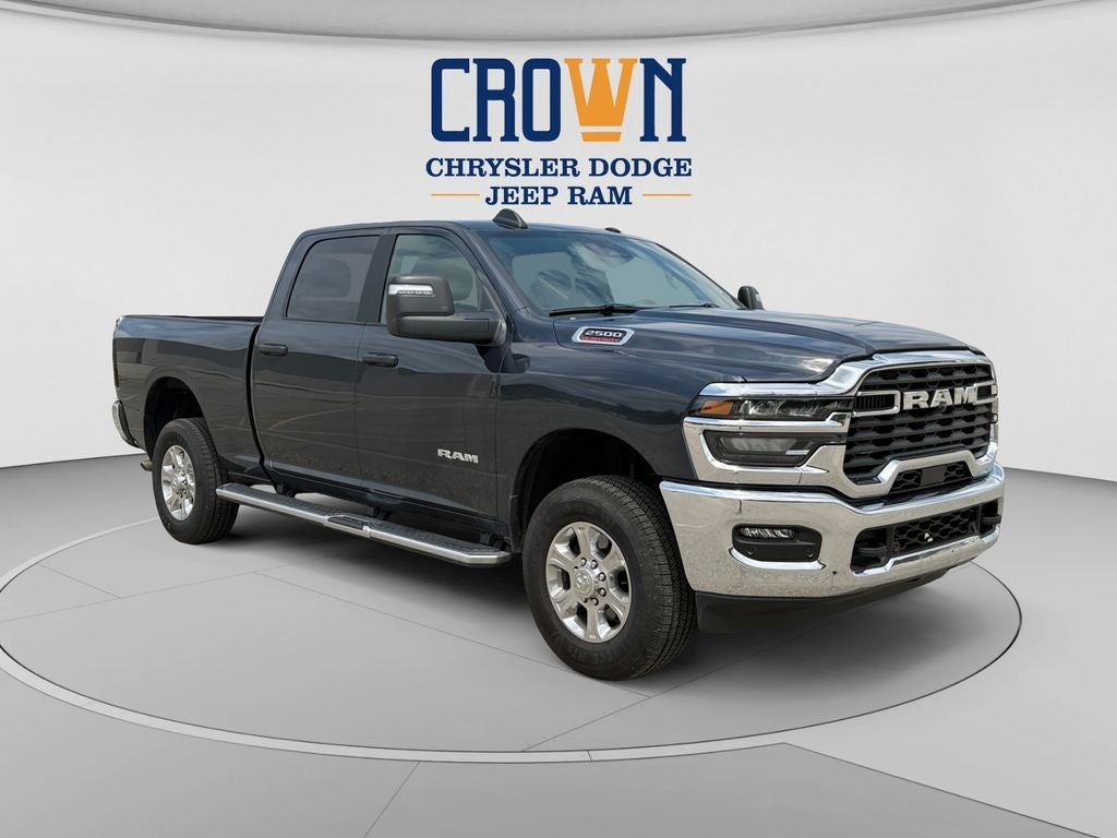 2026 RAM 2500 Big Horn in Forged Blue Metallic — front three-quarter view
