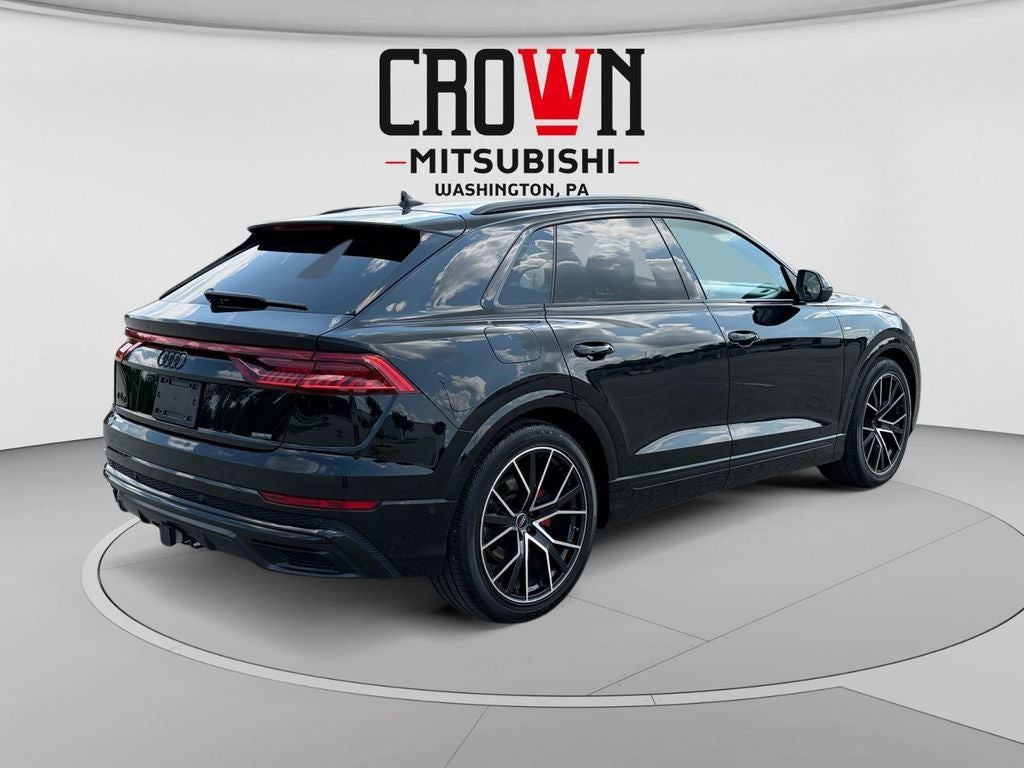 2023 Audi Q8 — rear three-quarter view